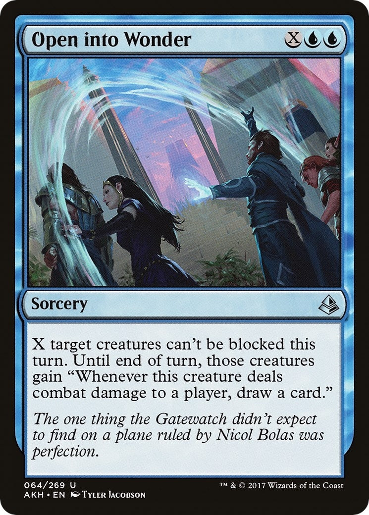Image for Open into Wonder (64) [Amonkhet] - Magic: The Gathering