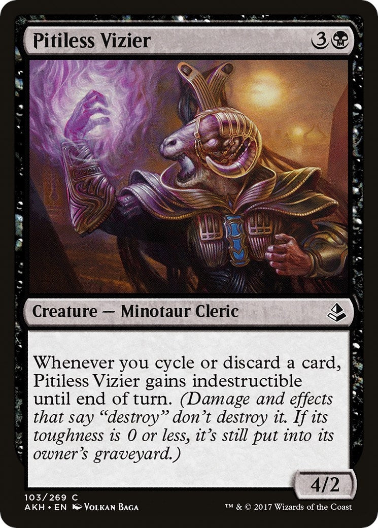 Image for Pitiless Vizier (103) [Amonkhet] - Magic: The Gathering
