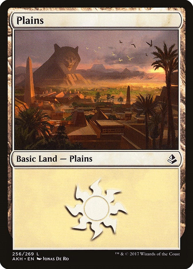 Image for Plains (256) (256) [Amonkhet] - Magic: The Gathering