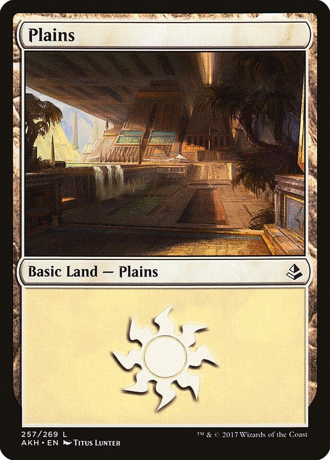 Image for Plains (257) (257) [Amonkhet] - Magic: The Gathering