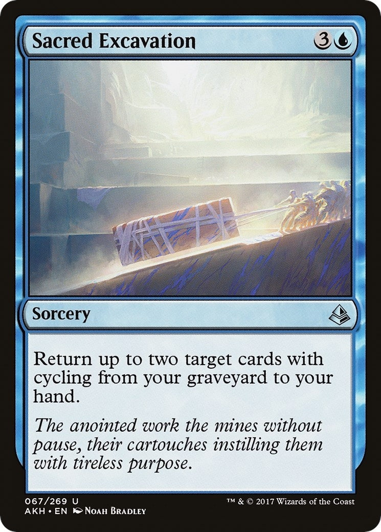 Image for Sacred Excavation (67) [Amonkhet] - Magic: The Gathering
