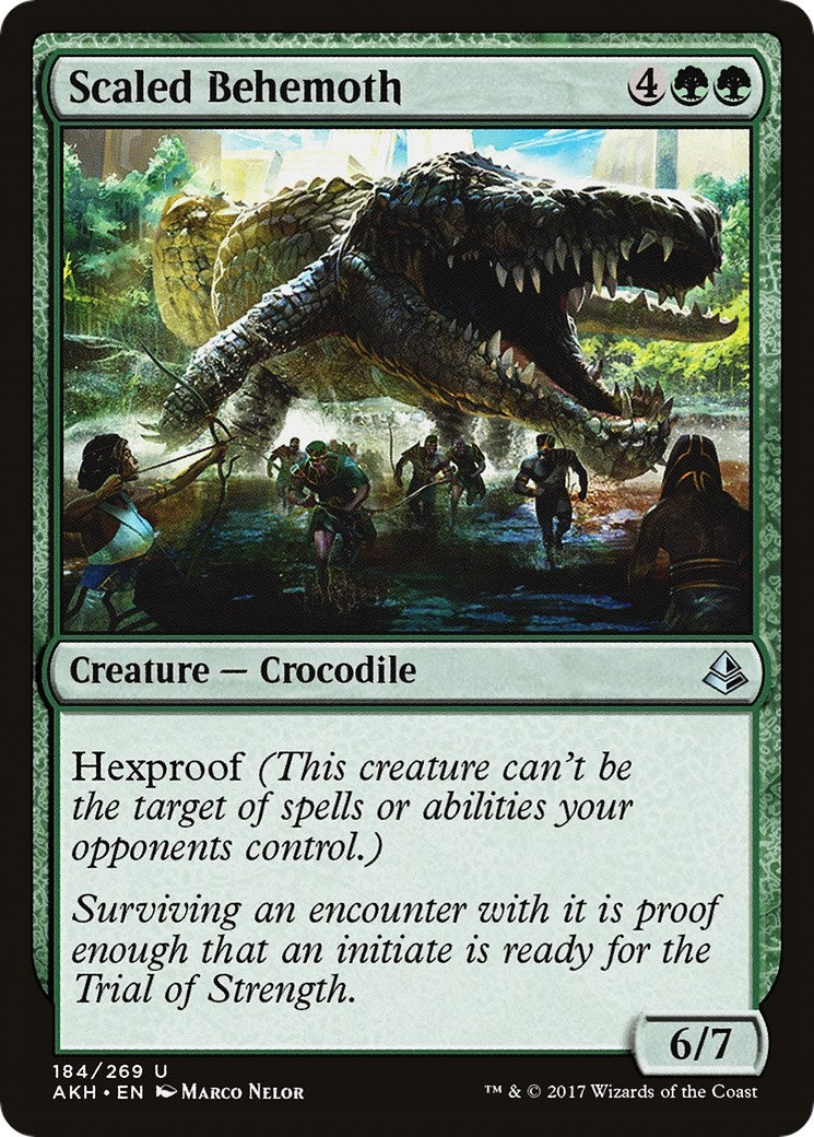 Scaled Behemoth (184) [Amonkhet]