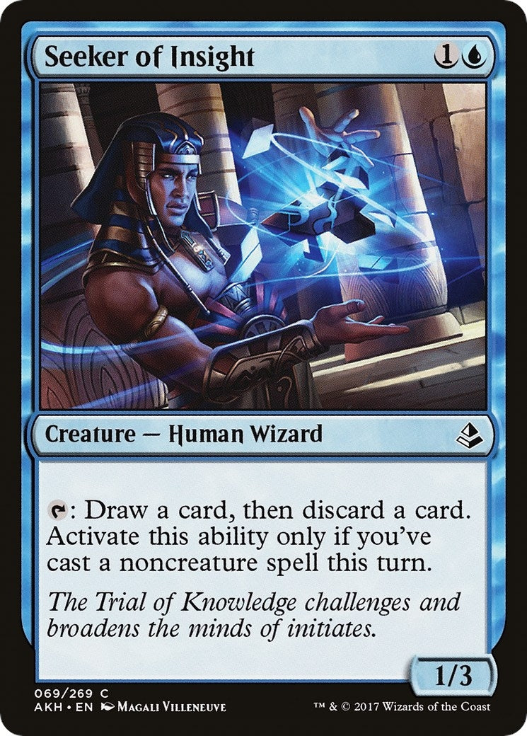 Image for Seeker of Insight (69) [Amonkhet] - Magic: The Gathering