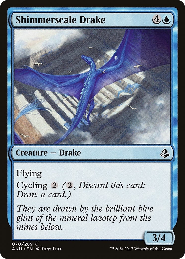 Image for Shimmerscale Drake (70) [Amonkhet] - Magic: The Gathering