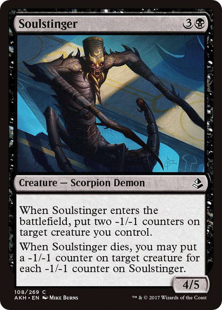 Image for Soulstinger (108) [Amonkhet] - Magic: The Gathering