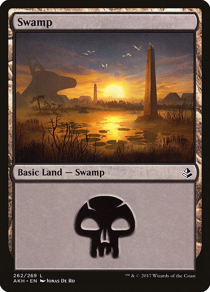 Image for Swamp (262) (262) [Amonkhet] - Magic: The Gathering