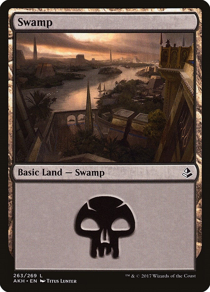 Image for Swamp (263) (263) [Amonkhet] - Magic: The Gathering