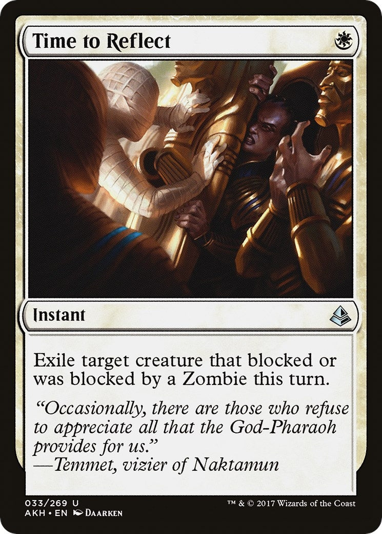 Image for Time to Reflect (33) [Amonkhet] - Magic: The Gathering