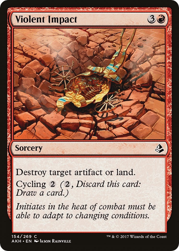 Image for Violent Impact (154) [Amonkhet] - Magic: The Gathering