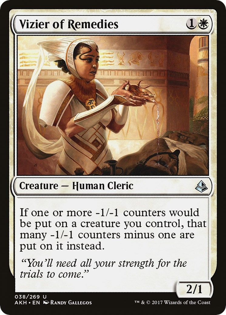 Image for Vizier of Remedies (38) [Amonkhet] - Magic: The Gathering