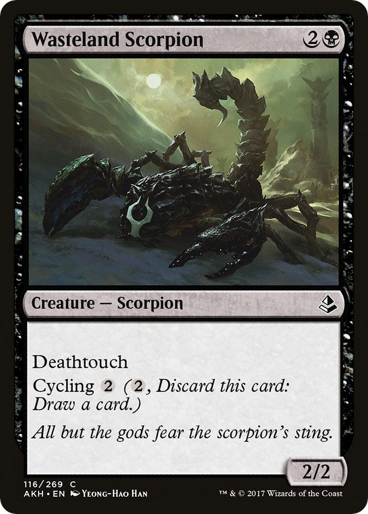 Image for Wasteland Scorpion (116) [Amonkhet] - Magic: The Gathering