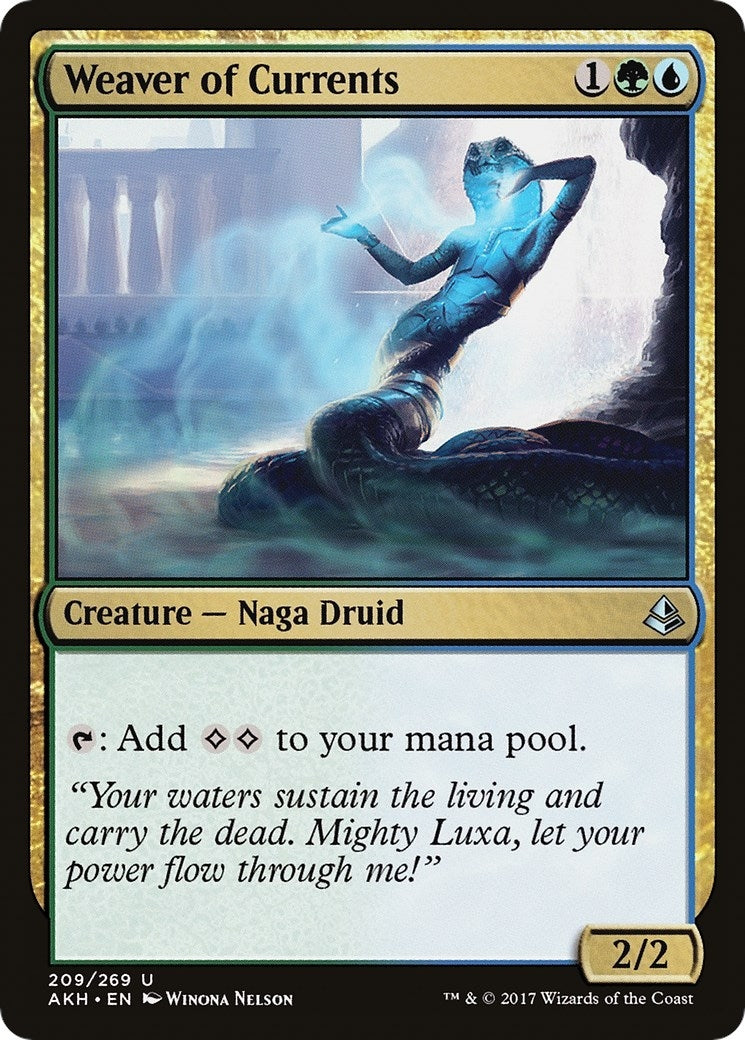 Image for Weaver of Currents (209) [Amonkhet] - Magic: The Gathering