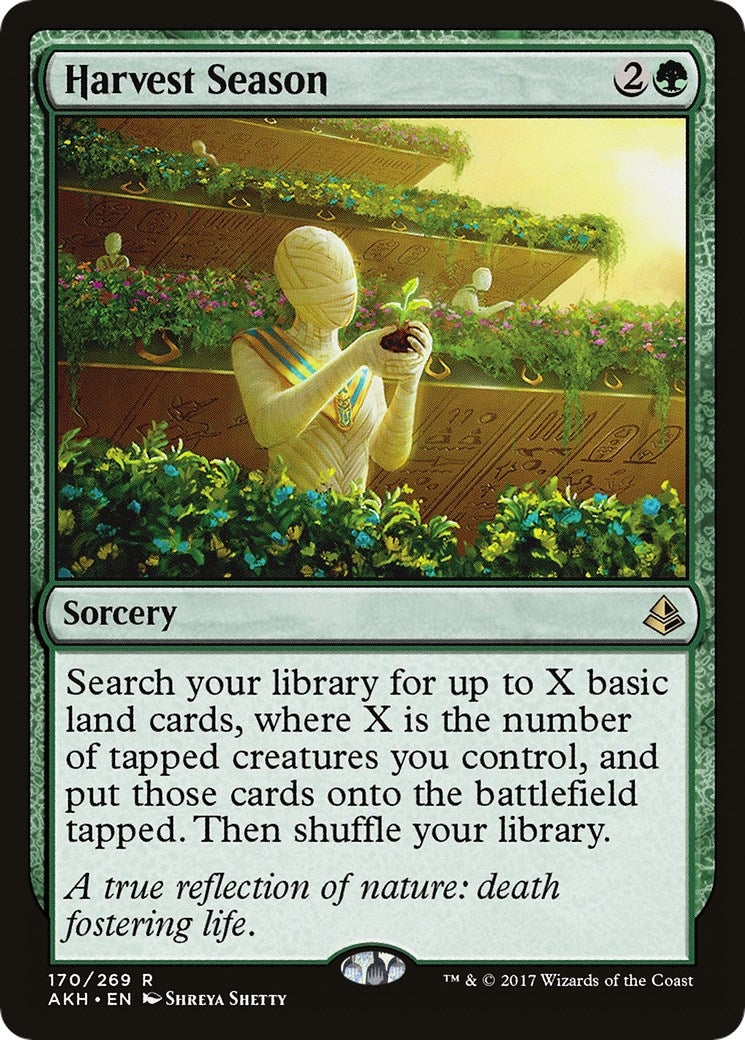Image for Harvest Season (170) [Amonkhet] - Magic: The Gathering