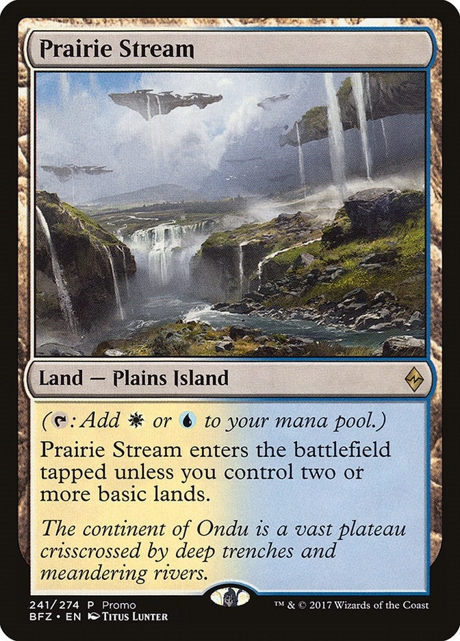 Image for Prairie Stream (241) [Standard Showdown Promos] - Magic: The Gathering