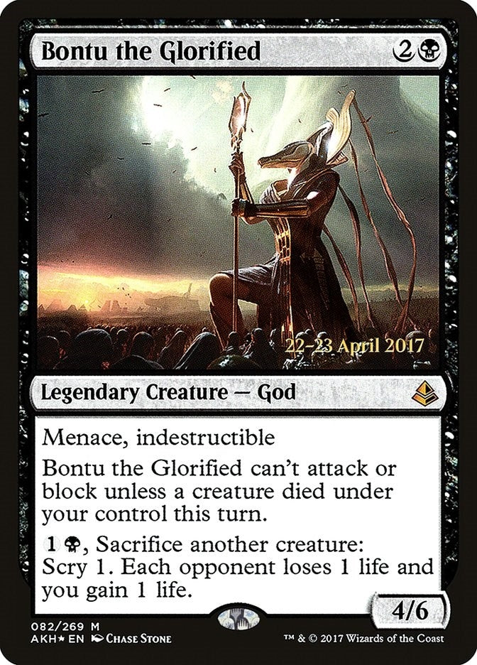 Image for Bontu the Glorified (82) [Prerelease Cards] - Magic: The Gathering