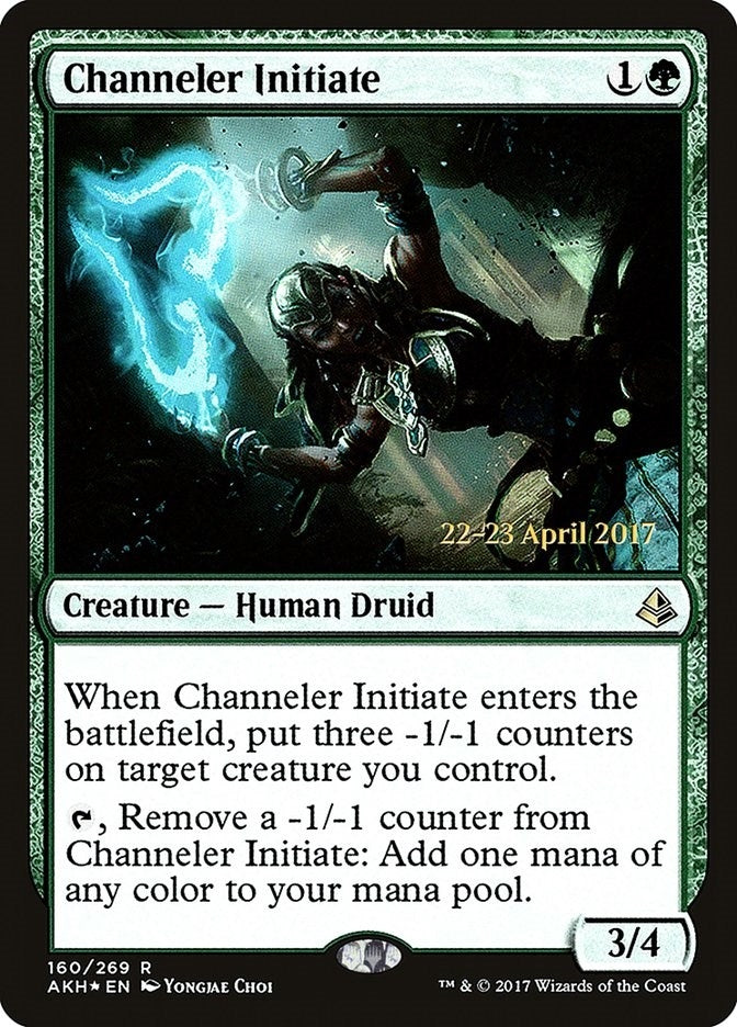 Image for Channeler Initiate (160) [Prerelease Cards] - Magic: The Gathering