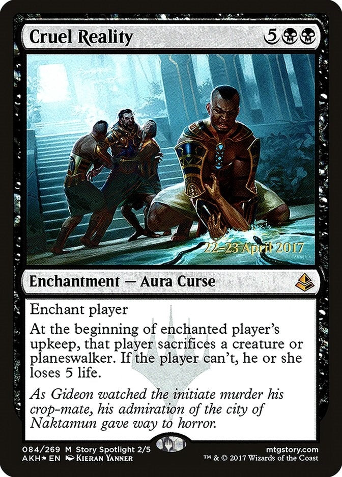 Image for Cruel Reality (84) [Prerelease Cards] - Magic: The Gathering