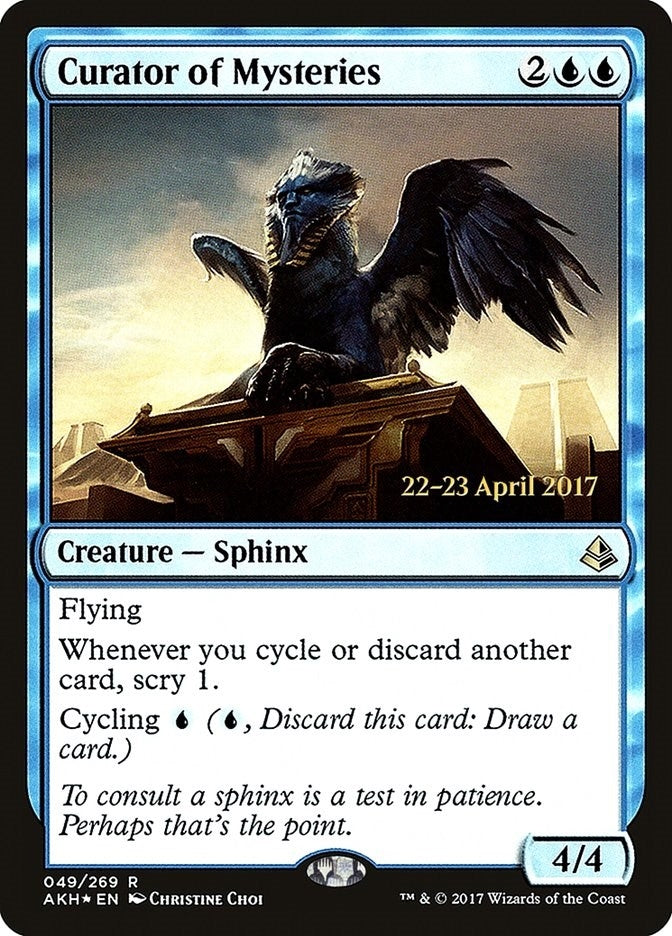 Image for Curator of Mysteries (49) [Prerelease Cards] - Magic: The Gathering