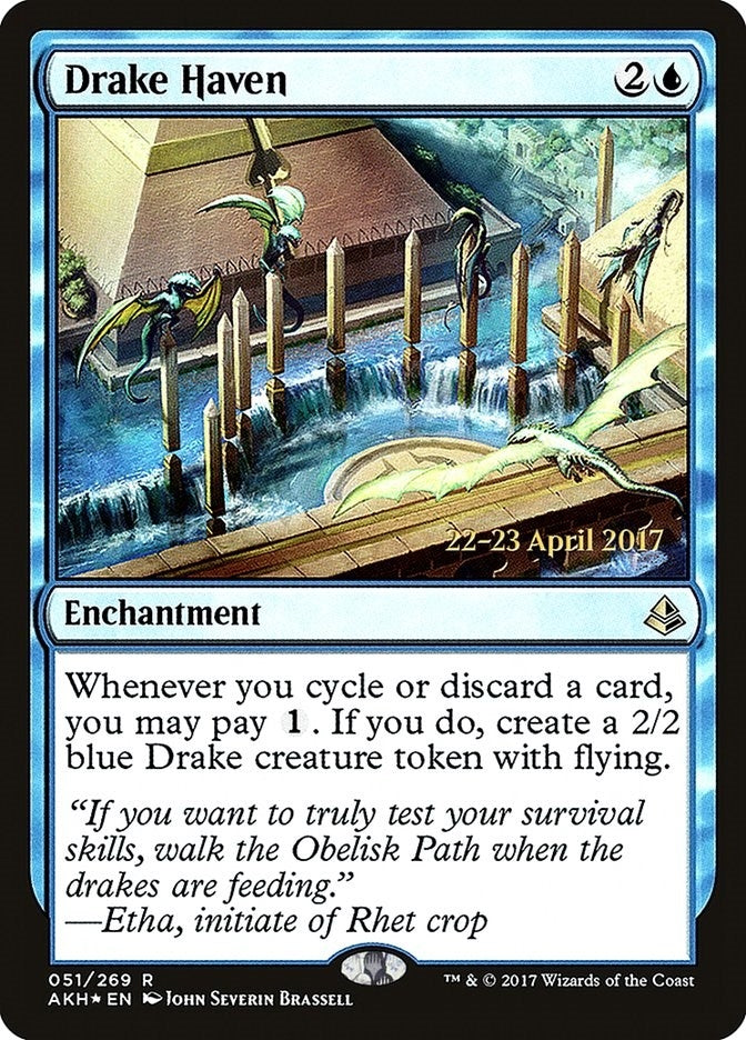 Image for Drake Haven (51) [Prerelease Cards] - Magic: The Gathering