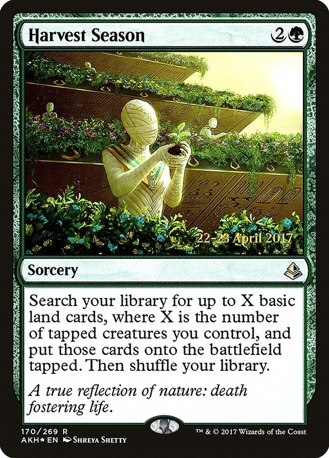 Image for Harvest Season (170) [Prerelease Cards] - Magic: The Gathering