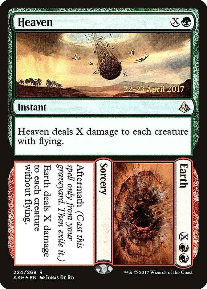 Image for Heaven // Earth (224) [Prerelease Cards] - Magic: The Gathering
