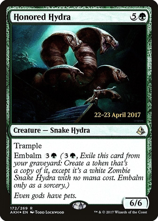 Image for Honored Hydra (172) [Prerelease Cards] - Magic: The Gathering