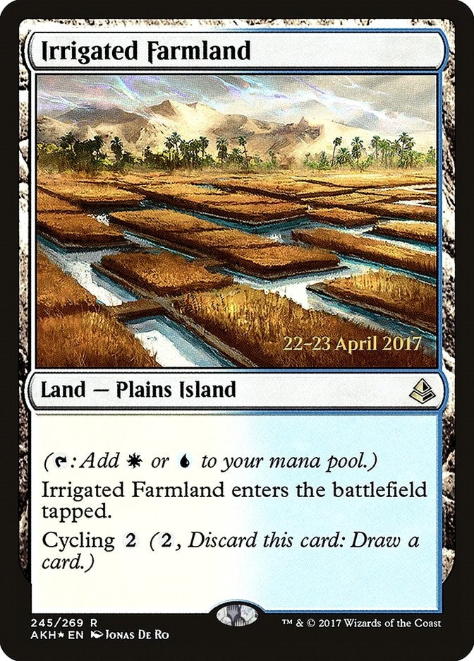 Image for Irrigated Farmland (245) [Prerelease Cards] - Magic: The Gathering