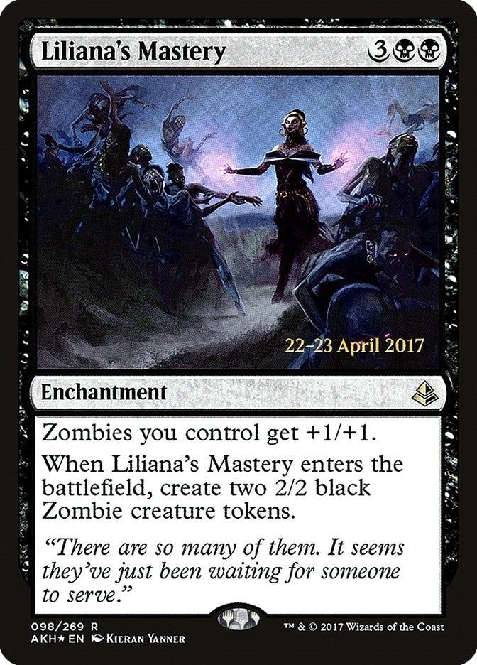 Image for Liliana's Mastery (98) [Prerelease Cards] - Magic: The Gathering