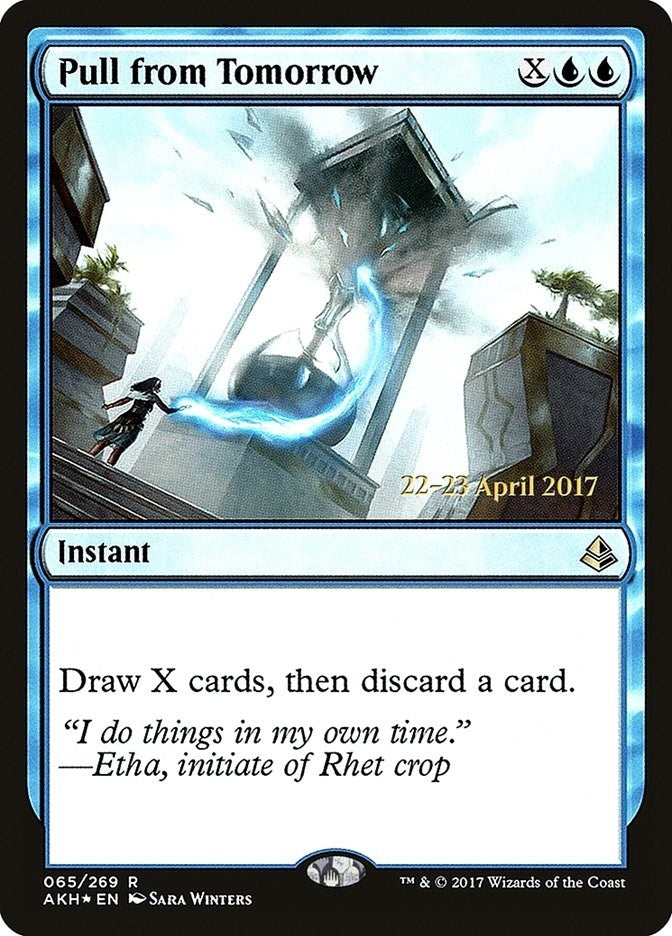 Image for Pull from Tomorrow (65) [Prerelease Cards] - Magic: The Gathering