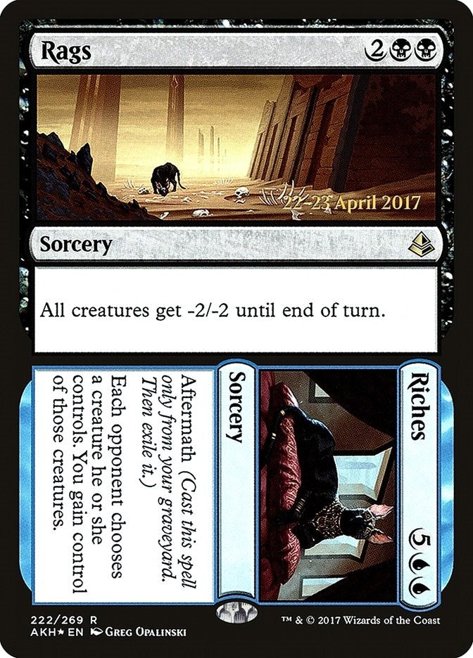 Image for Rags // Riches (222) [Prerelease Cards] - Magic: The Gathering