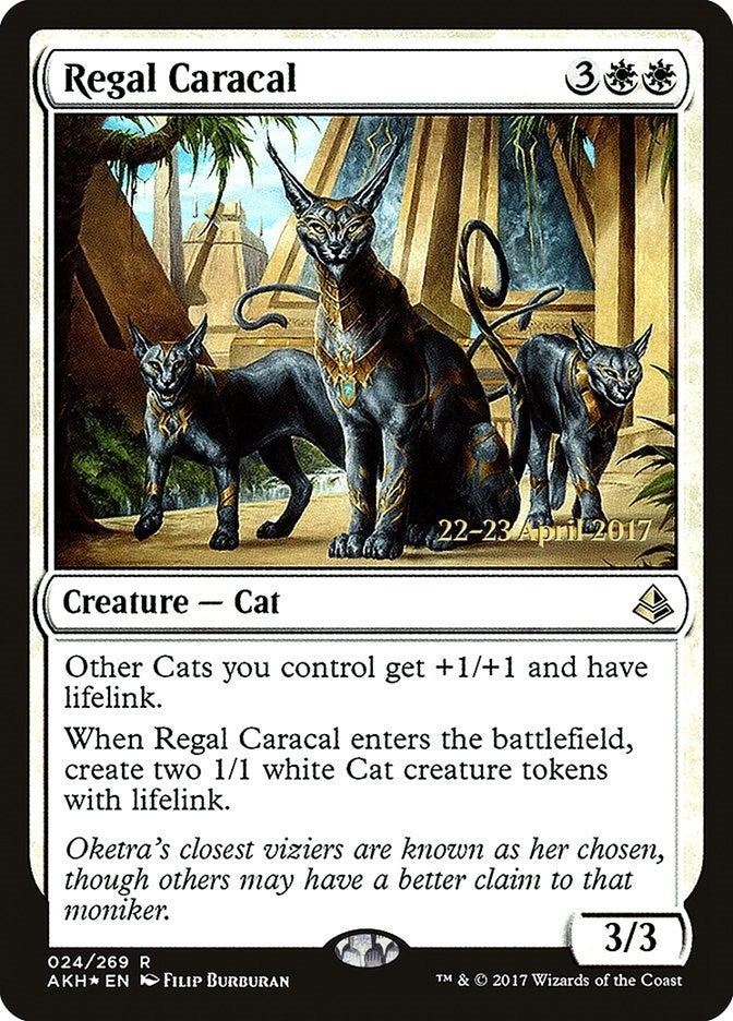 Image for Regal Caracal (24) [Prerelease Cards] - Magic: The Gathering