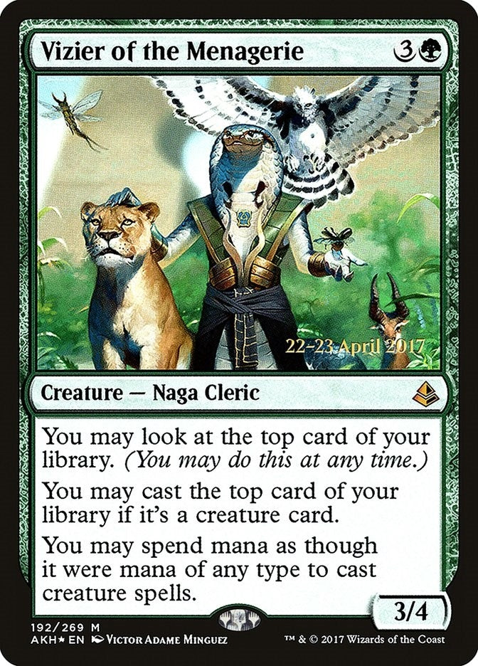 Image for Vizier of the Menagerie (192) [Prerelease Cards] - Magic: The Gathering