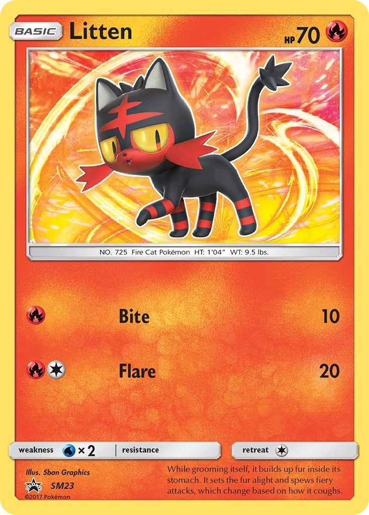 Image for Litten - SM23 (SM23) [SM Promos] - Pokemon