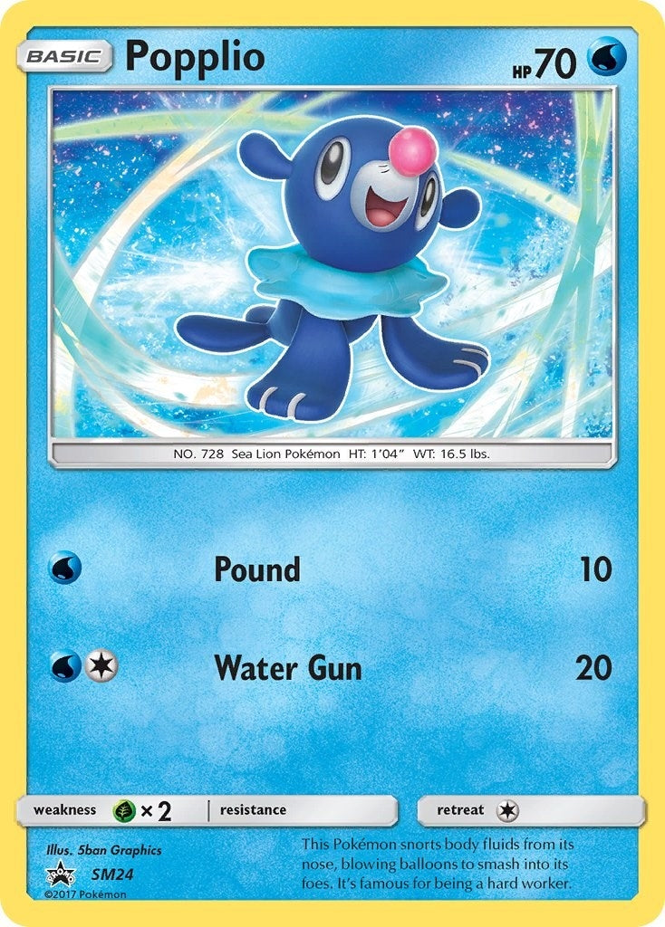 Image for Popplio - SM24 (SM24) [SM Promos] - Pokemon