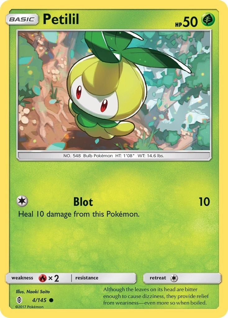 Image for Petilil (4/145) [SM - Guardians Rising] - Pokemon