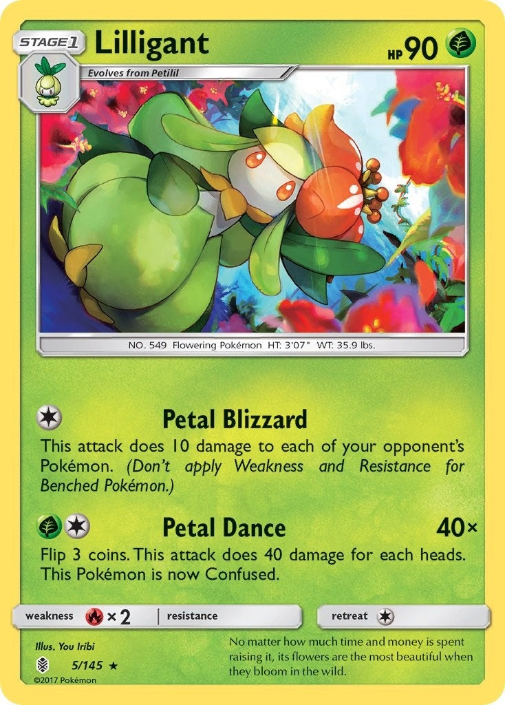 Image for Lilligant (5/145) [SM - Guardians Rising] - Pokemon