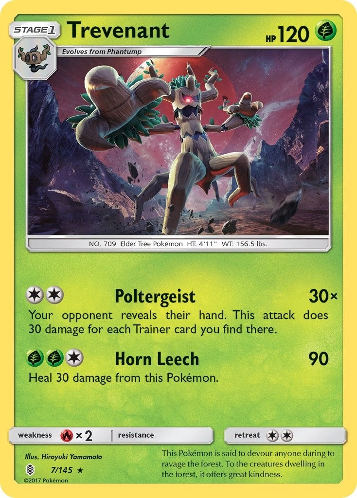 Image for Trevenant (7/145) [SM - Guardians Rising] - Pokemon