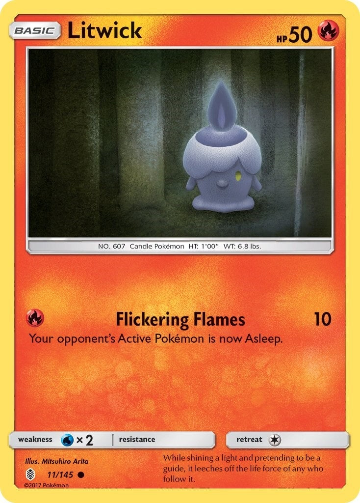 Image for Litwick (11/145) [SM - Guardians Rising] - Pokemon