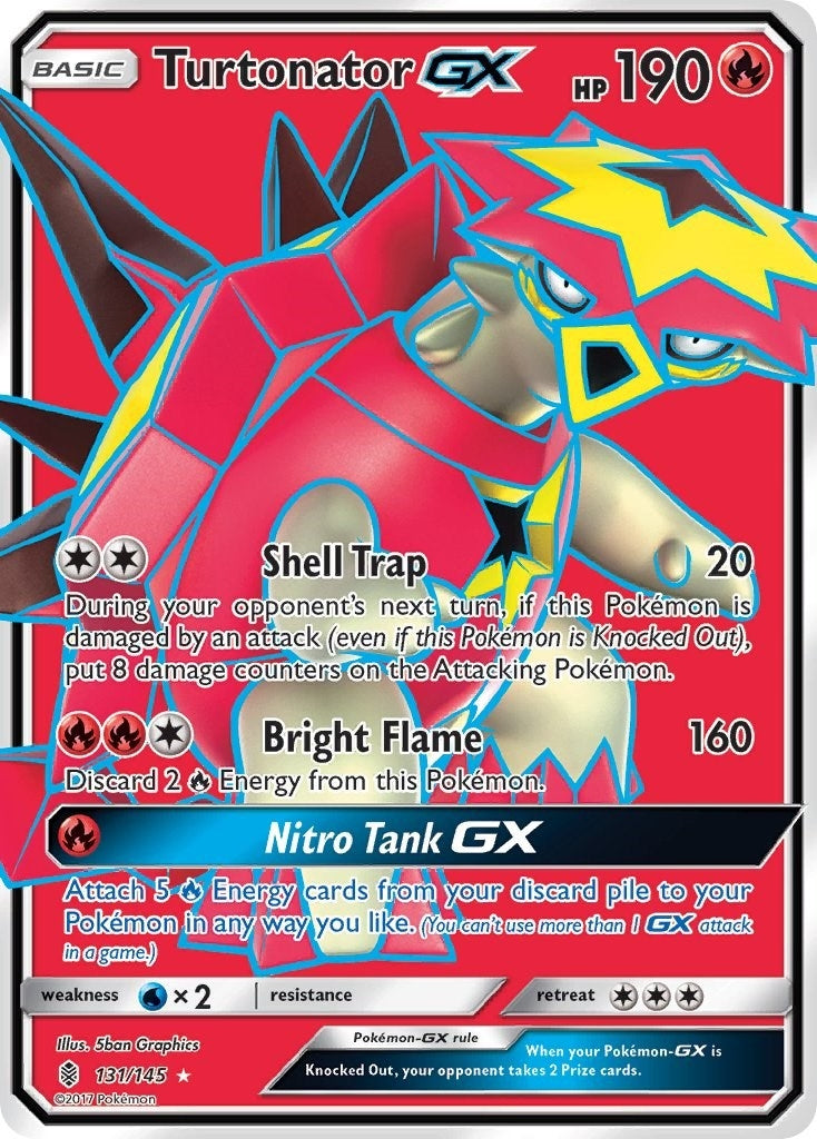 Image for Turtonator GX (Full Art) (131/145) [SM - Guardians Rising] - Pokemon