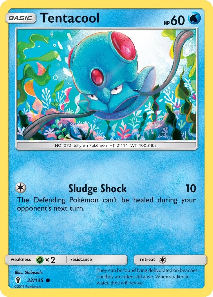 Image for Tentacool (23/145) [SM - Guardians Rising] - Pokemon