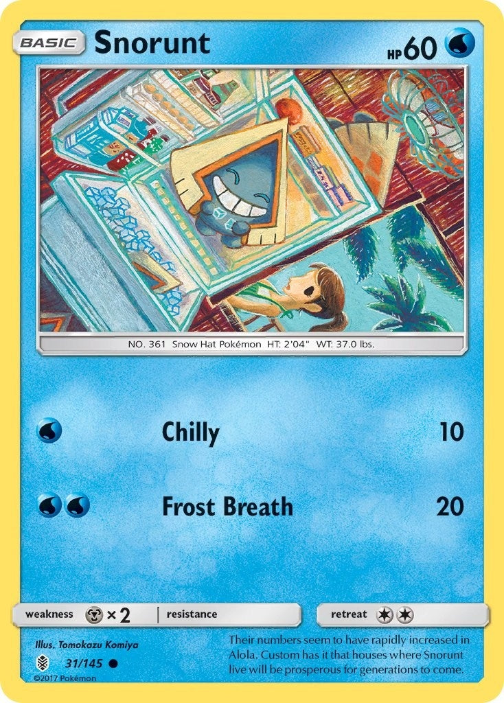 Image for Snorunt (31/145) [SM - Guardians Rising] - Pokemon
