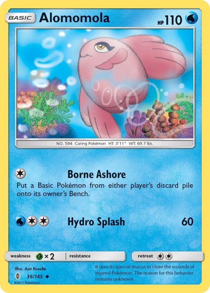 Image for Alomomola (36/145) [SM - Guardians Rising] - Pokemon