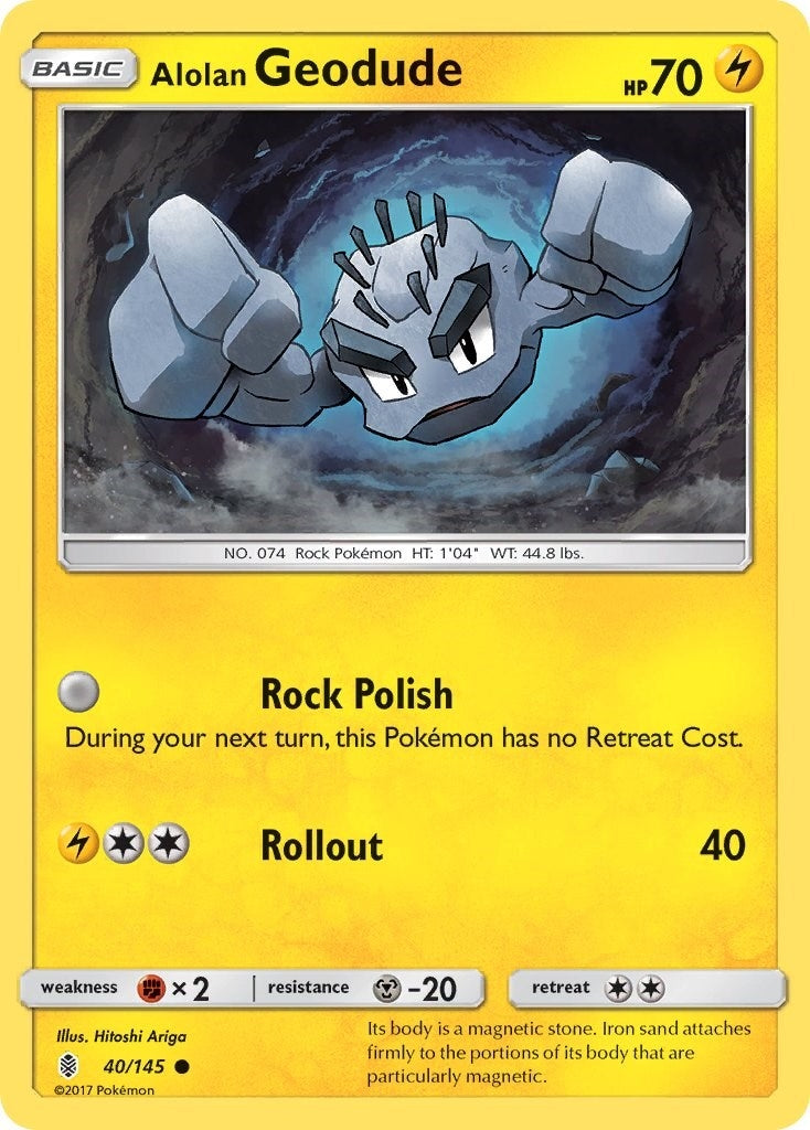 Image for Alolan Geodude (40/145) [SM - Guardians Rising] - Pokemon