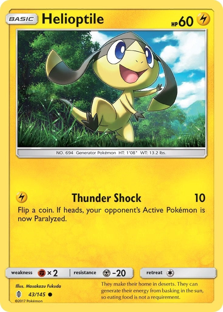 Image for Helioptile (43/145) [SM - Guardians Rising] - Pokemon