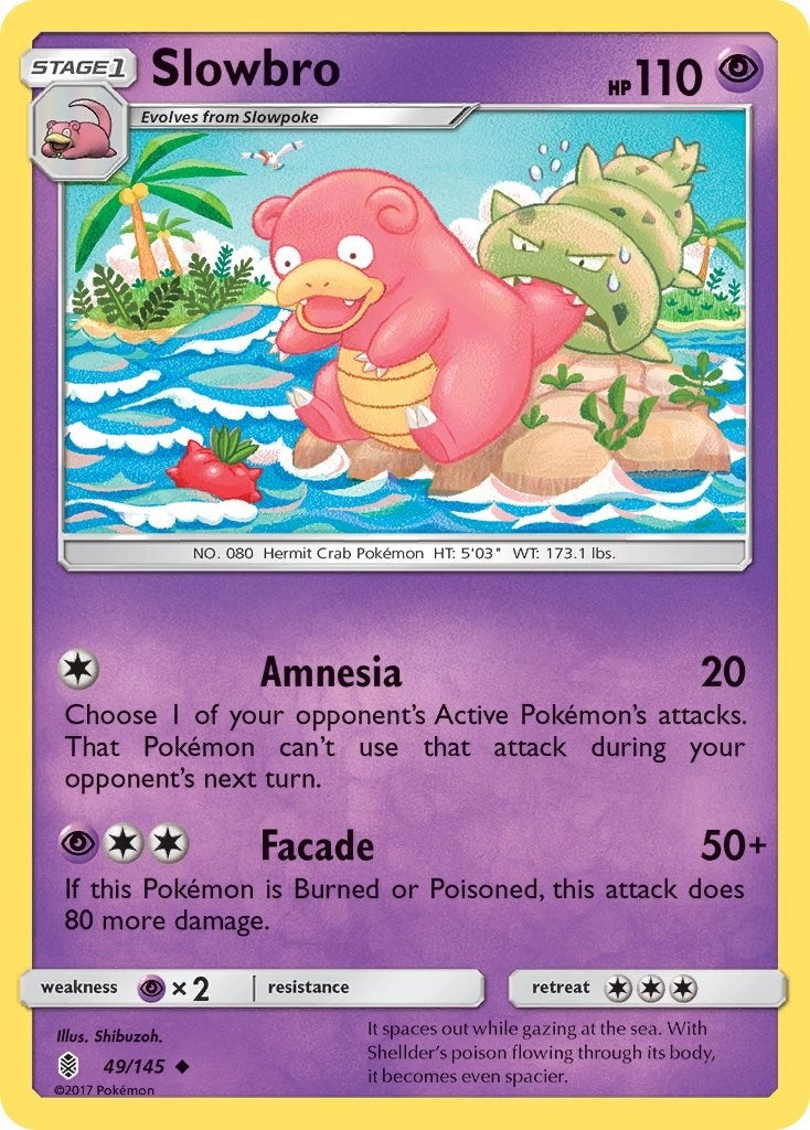 Image for Slowbro (49/145) [SM - Guardians Rising] - Pokemon