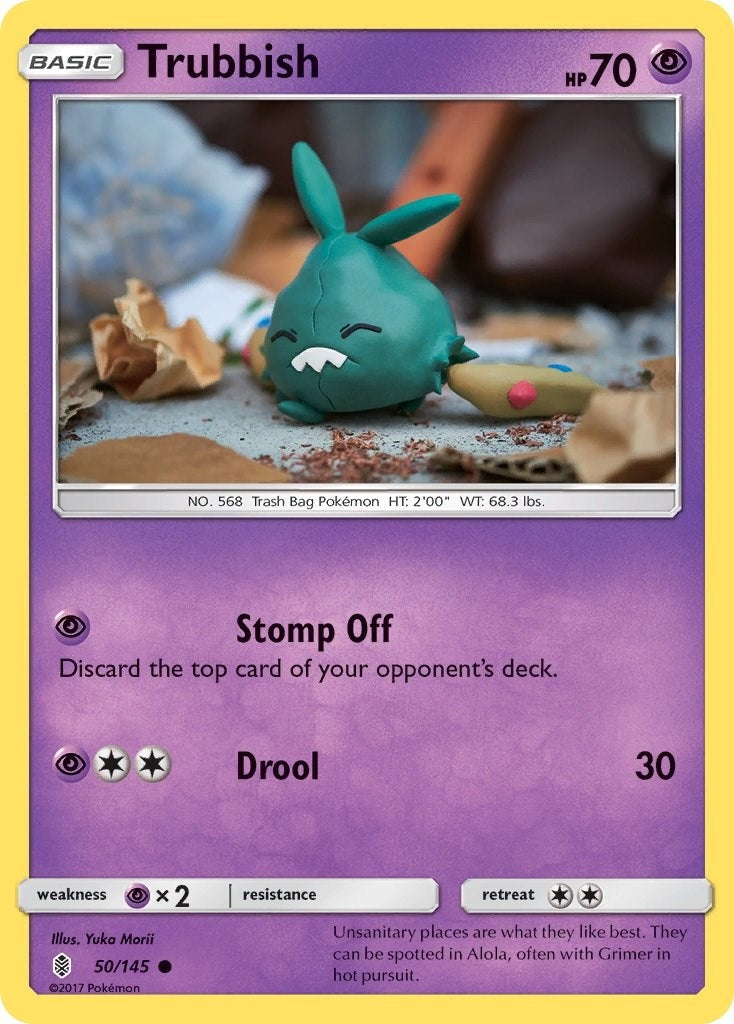 Image for Trubbish (50/145) [SM - Guardians Rising] - Pokemon