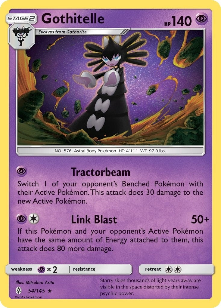 Image for Gothitelle (54/145) [SM - Guardians Rising] - Pokemon
