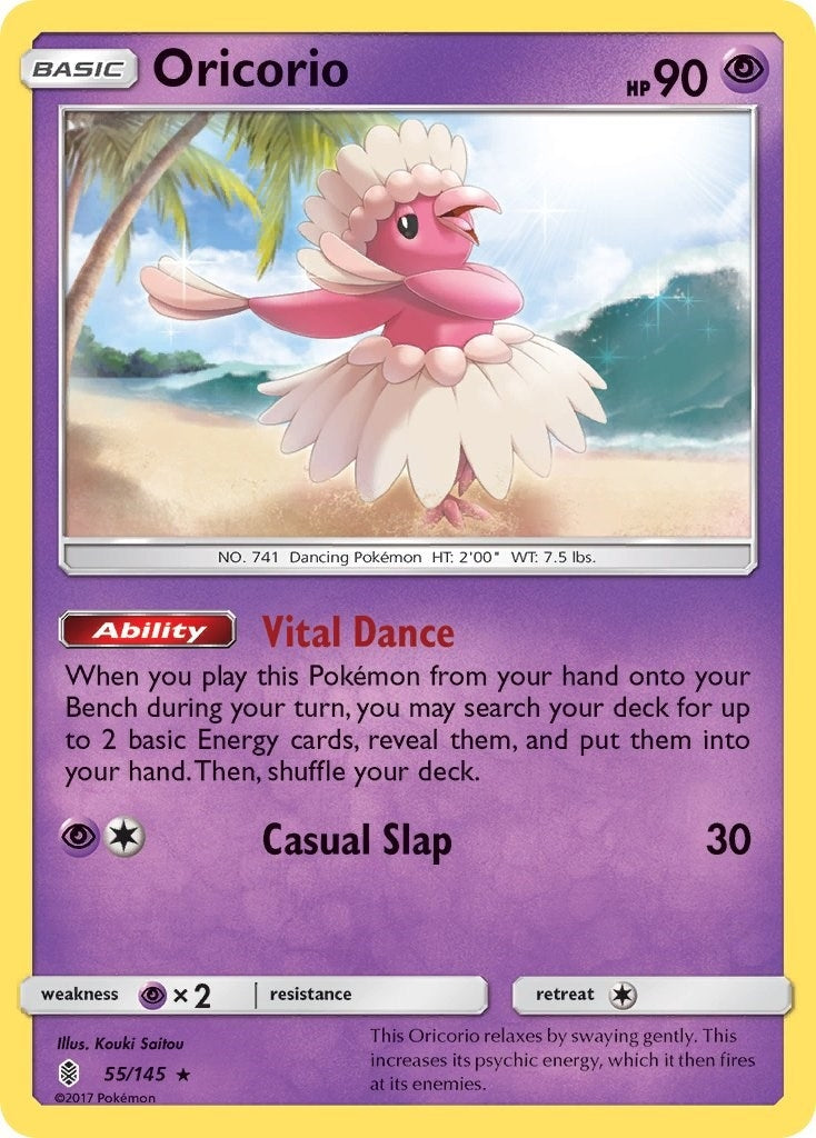 Image for Oricorio (55) (55/145) [SM - Guardians Rising] - Pokemon