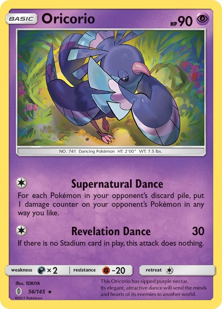 Image for Oricorio (56) (56/145) [SM - Guardians Rising] - Pokemon