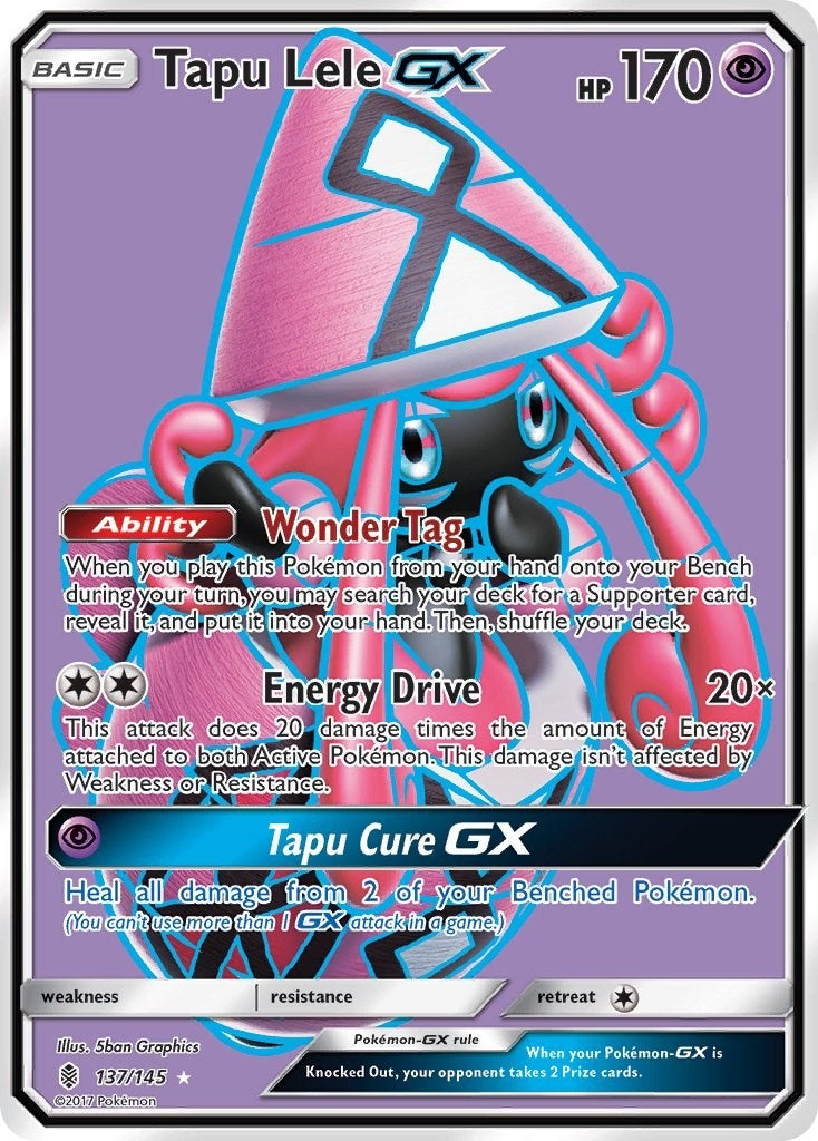 Image for Tapu Lele GX (Full Art) (137/145) [SM - Guardians Rising] - Pokemon